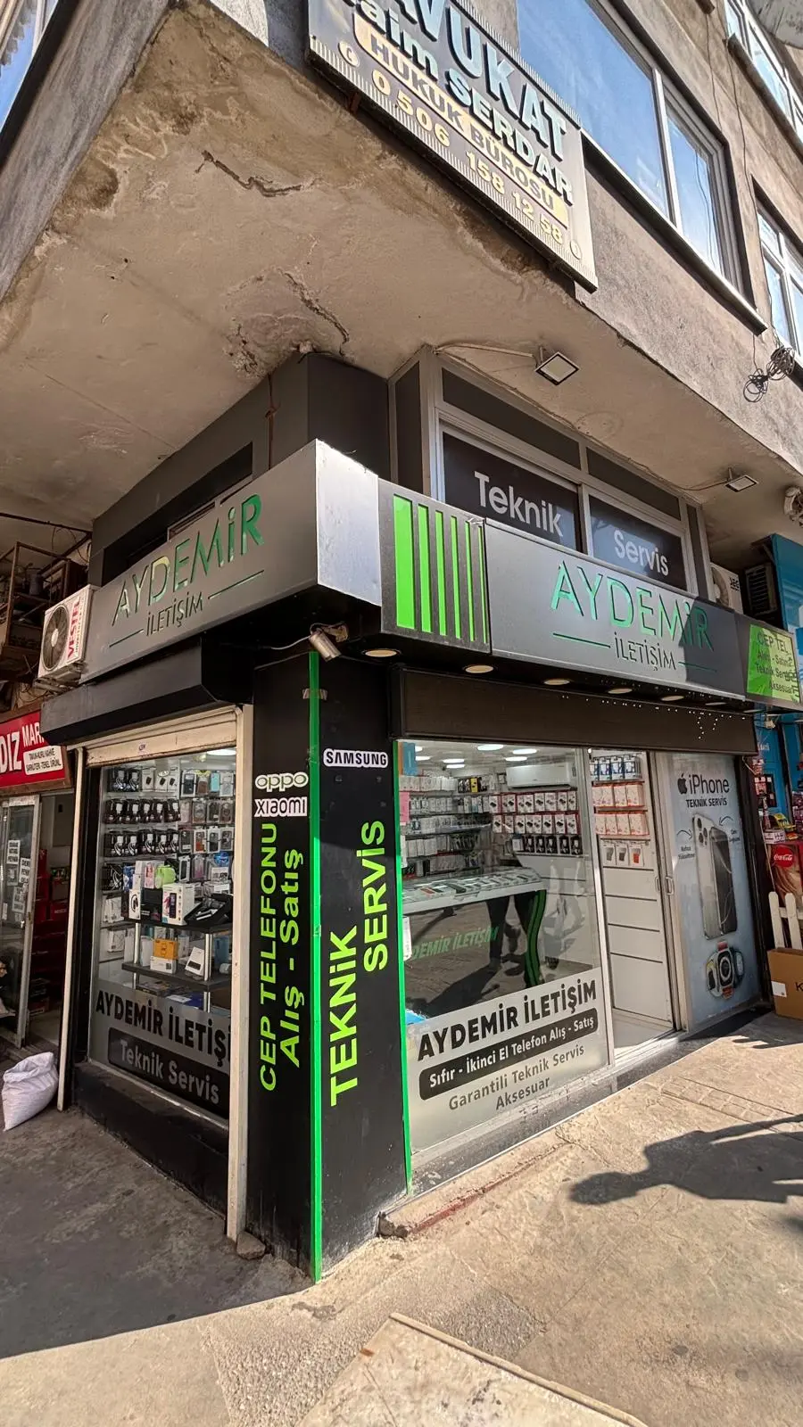 Aydemir İletişim köşe cephe